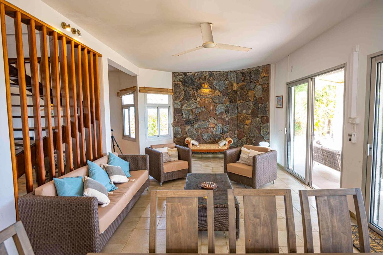 Villa Coco Des Sables Acces Direct Au Lagon ลาซาลีน เลอแบ็ง ภายนอก รูปภาพ